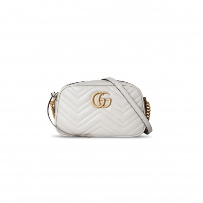 GUCCI MARMONT SMALL MATELASSE SHOULDER BAG 447632 (24*13*7cm)